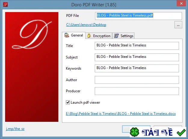 Doro PDF Writer